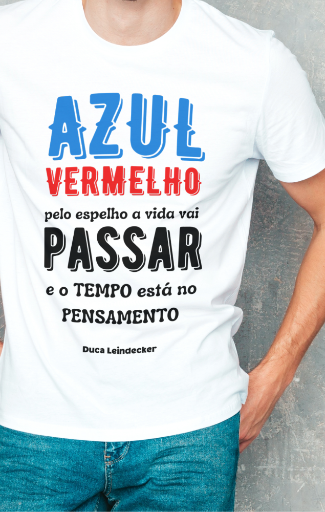 Foto do produto Camiseta O Amanhã Colorido - Colors | Branca